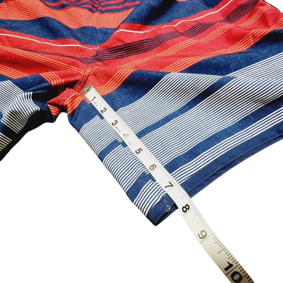 Ocean Current Swim Trunks - Men‎ Size 36 - NWOT - Red White Blue - Picture 5 of 6